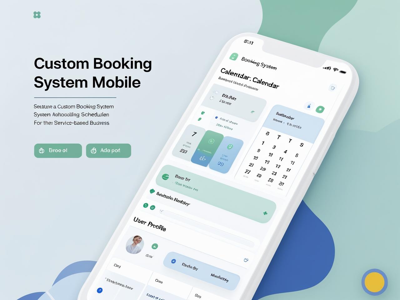 Custom Booking System – Tailored app for service-based business scheduling