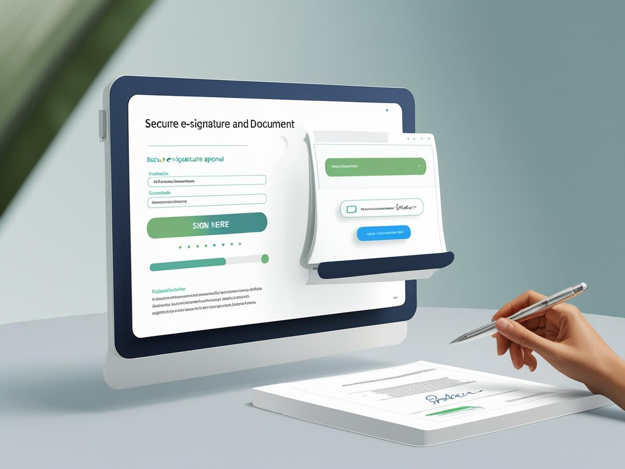 Digital Document Signer – Secure e-signature and document approval tool