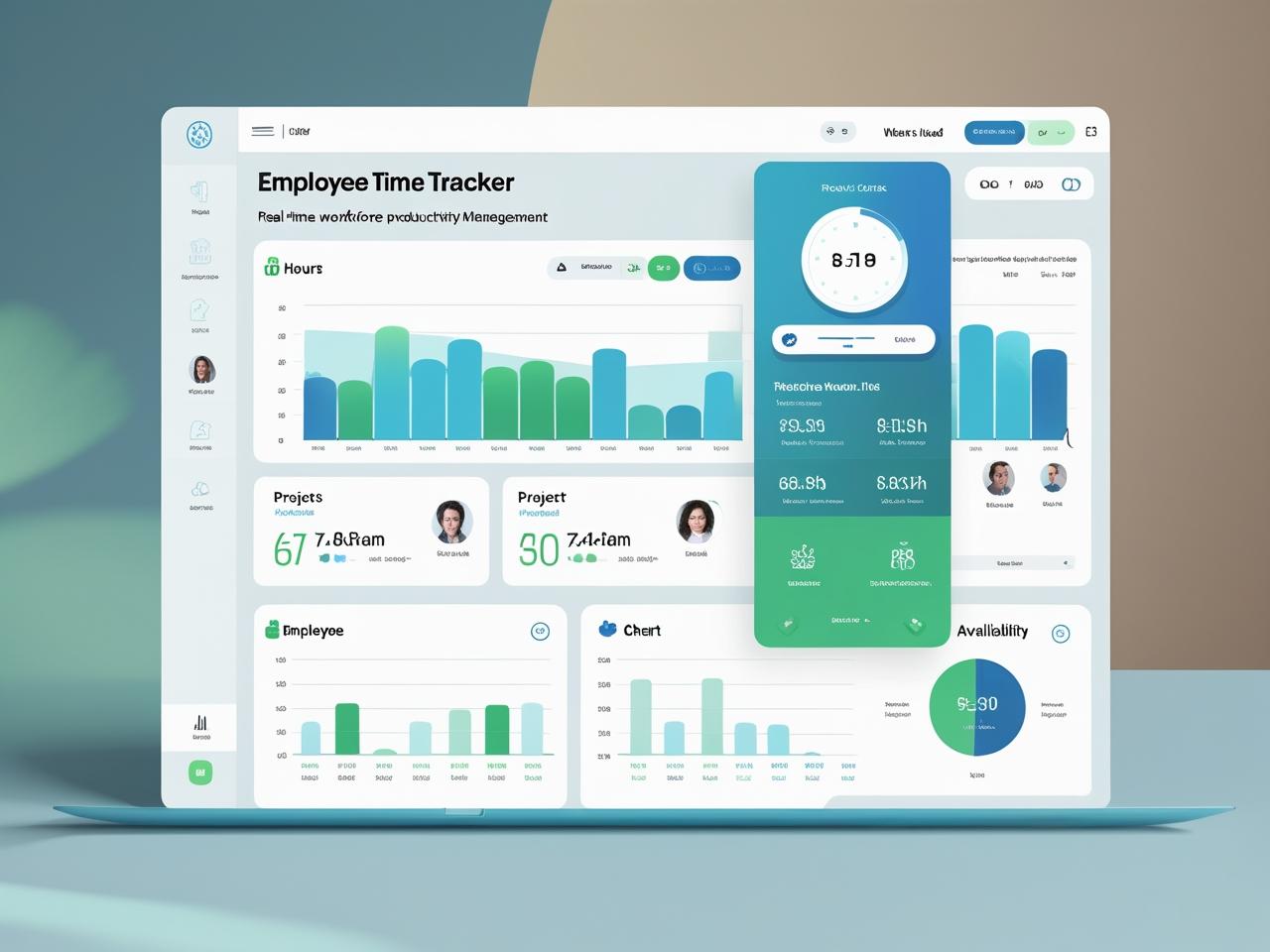 Employee Time Tracker – Real-time workforce productivity manager